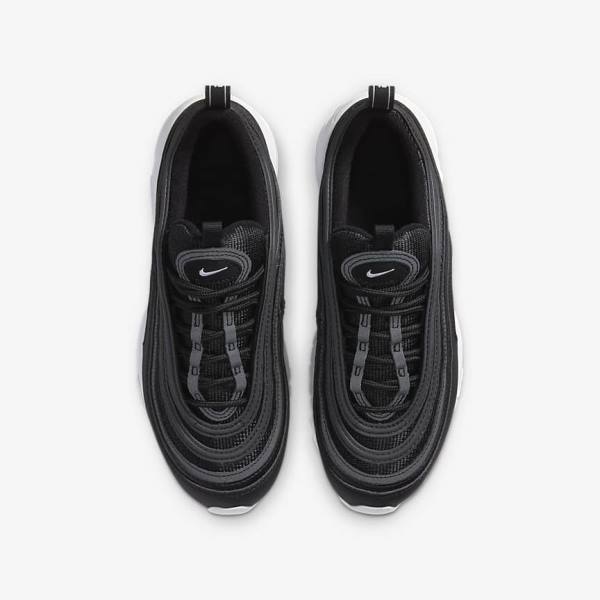 Nike Air Max 97 Older Lasten Tennarit Mustat Valkoinen | NK561MCP