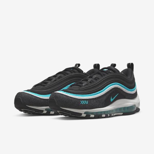 Nike Air Max 97 SE Miesten Tennarit Mustat Valkoinen Turkoosi | NK857QZX