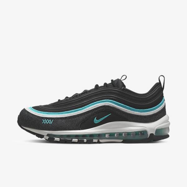 Nike Air Max 97 SE Miesten Tennarit Mustat Valkoinen Turkoosi | NK857QZX