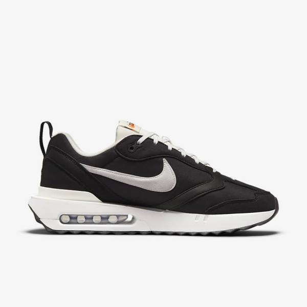 Nike Air Max Dawn Miesten Tennarit Mustat Metal Hopea Oranssi Valkoinen | NK739WYG