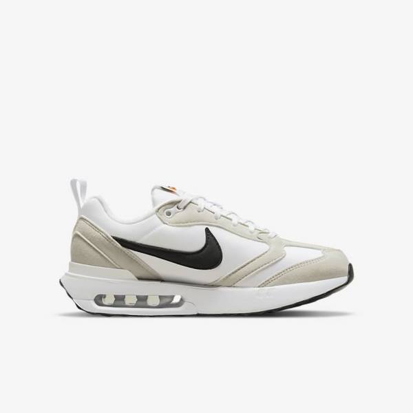 Nike Air Max Dawn Older Lasten Tennarit Valkoinen Vaaleanbeige Mustat | NK163ISF