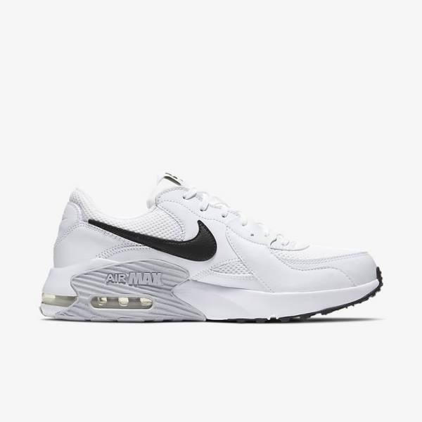 Nike Air Max Excee Miesten Tennarit Valkoinen Platina Mustat | NK948FAG