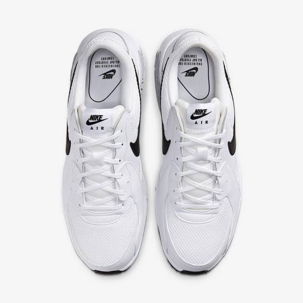 Nike Air Max Excee Miesten Tennarit Valkoinen Platina Mustat | NK948FAG