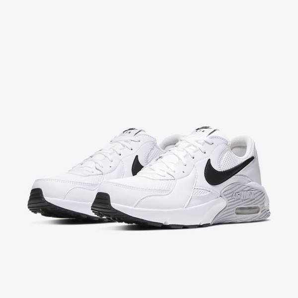 Nike Air Max Excee Miesten Tennarit Valkoinen Platina Mustat | NK948FAG