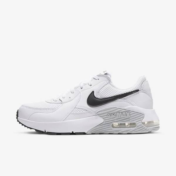 Nike Air Max Excee Naisten Tennarit Valkoinen Platina Mustat | NK045MOZ