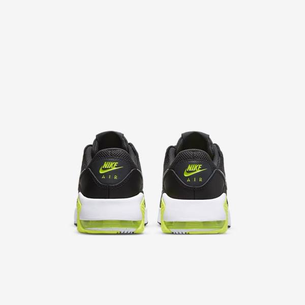 Nike Air Max Excee Older Lasten Tennarit Tummanharmaat Mustat Harmaat | NK391CST