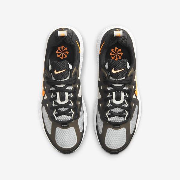 Nike Air Max Genome Older Lasten Tennarit Mustat Harmaat Valkoinen Oranssi | NK546NHJ