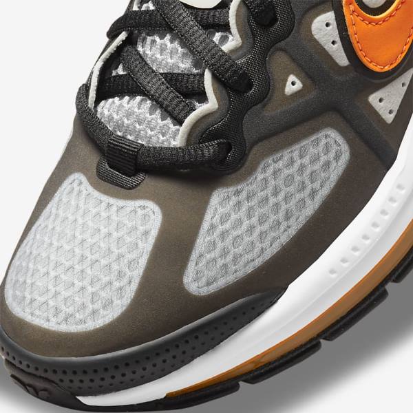 Nike Air Max Genome Older Lasten Tennarit Mustat Harmaat Valkoinen Oranssi | NK546NHJ