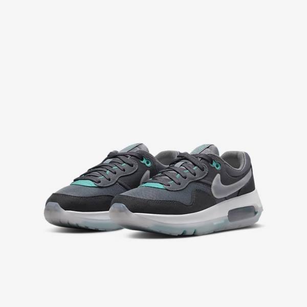 Nike Air Max Motif Older Lasten Tennarit Harmaat Turkoosi Tummanharmaat Mustat | NK094SQK