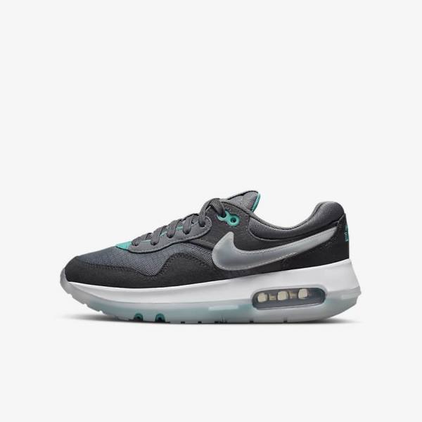 Nike Air Max Motif Older Lasten Tennarit Harmaat Turkoosi Tummanharmaat Mustat | NK094SQK