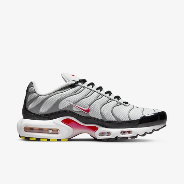 Nike Air Max Plus Miesten Tennarit Harmaat Mustat Punainen | NK537VQU