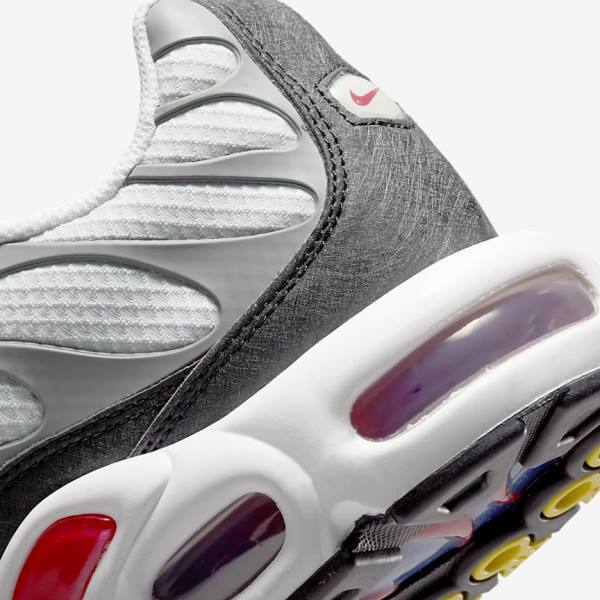 Nike Air Max Plus Miesten Tennarit Harmaat Mustat Punainen | NK537VQU