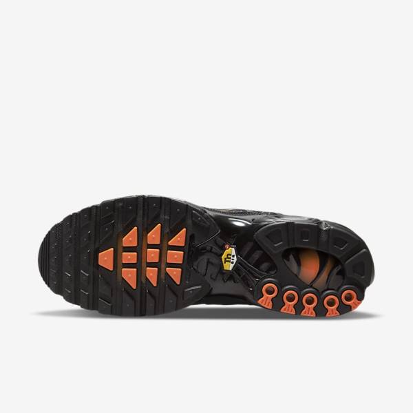 Nike Air Max Plus Miesten Tennarit Mustat Oranssi Harmaat Valkoinen | NK627WSY