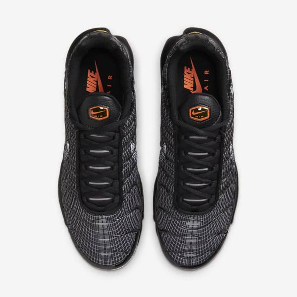 Nike Air Max Plus Miesten Tennarit Mustat Oranssi Harmaat Valkoinen | NK627WSY