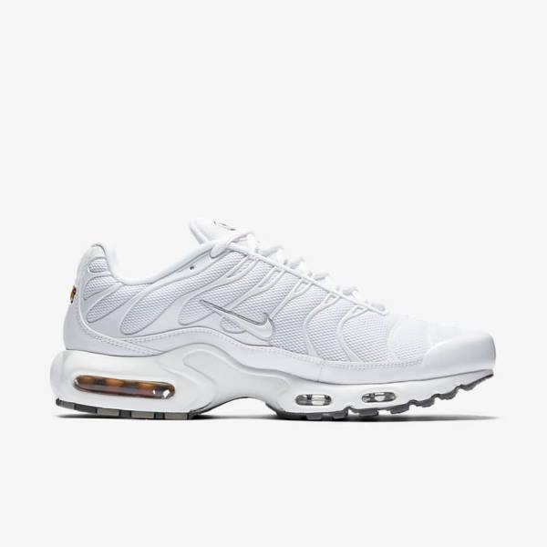 Nike Air Max Plus Miesten Tennarit Valkoinen Mustat Harmaat Valkoinen | NK294BIZ