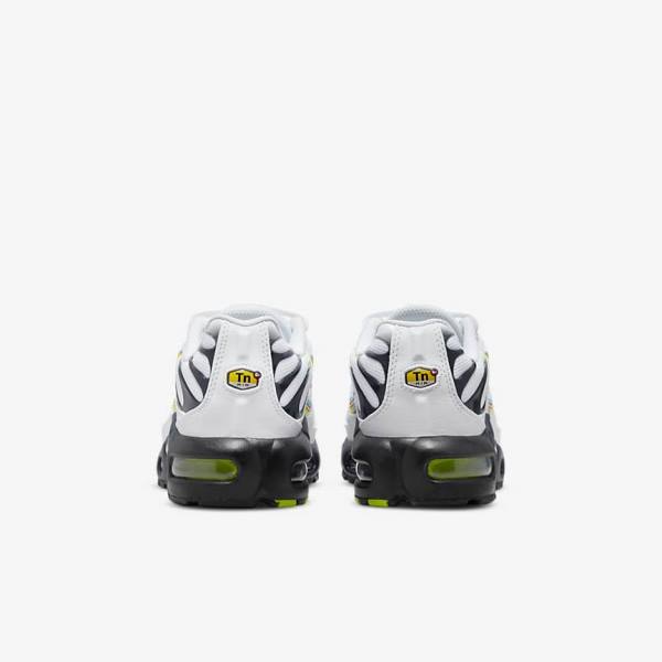 Nike Air Max Plus Older Lasten Tennarit Valkoinen Harmaat Sininen | NK094XSC