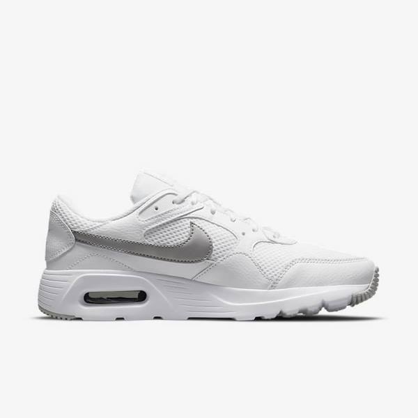 Nike Air Max SC Naisten Tennarit Valkoinen Platina Metal Platina | NK761UEW