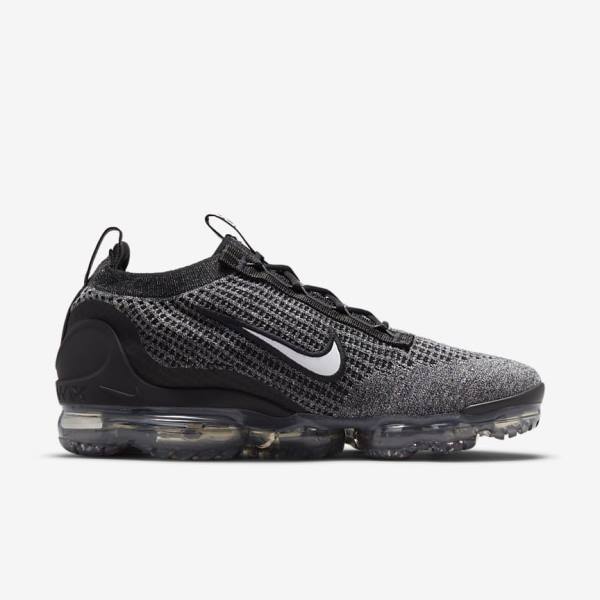 Nike Air VaporMax 2021 FK Miesten Tennarit Mustat Valkoinen Tummanharmaat Mustat | NK538BZT