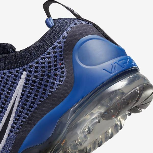 Nike Air VaporMax 2021 FK Older Lasten Tennarit Kuninkaallinen Sininen Valkoinen Tummanharmaat Mustat | NK735RHG