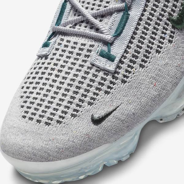 Nike Air VaporMax 2021 FK SE Miesten Tennarit Vaaleanbeige Metal Hopea Tummanturkoosi | NK795ART