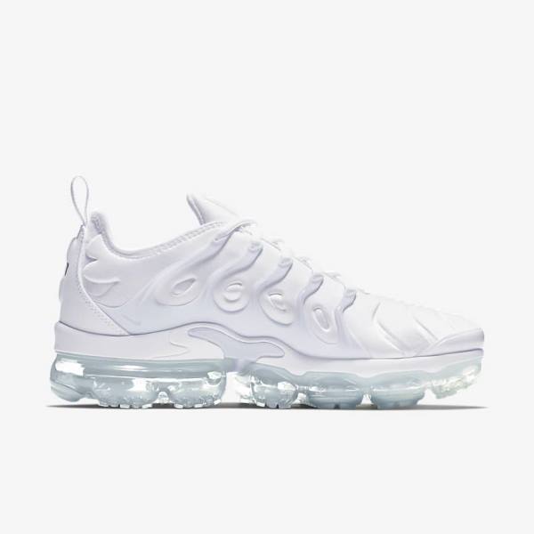 Nike Air VaporMax Plus Miesten Tennarit Valkoinen Platina Valkoinen | NK159ZAD