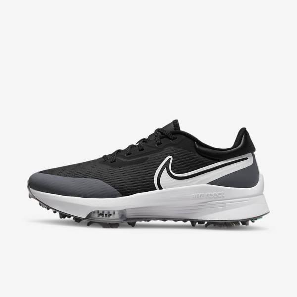 Nike Air Zoom Infinity Tour NEXT% Miesten Golfkengät Mustat Harmaat Turkoosi Valkoinen | NK105RTY