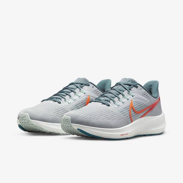 Nike Air Zoom Pegasus 39 Maantie Miesten Juoksukengät Platina Oranssi | NK928FYG