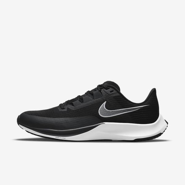 Nike Air Zoom Rival Fly 3 Maantie Racing Miesten Juoksukengät Mustat Tummanharmaat Valkoinen | NK876VOH