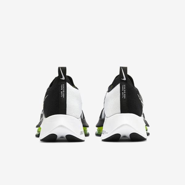 Nike Air Zoom Tempo NEXT% Maantie Miesten Juoksukengät Mustat Valkoinen | NK781MHB