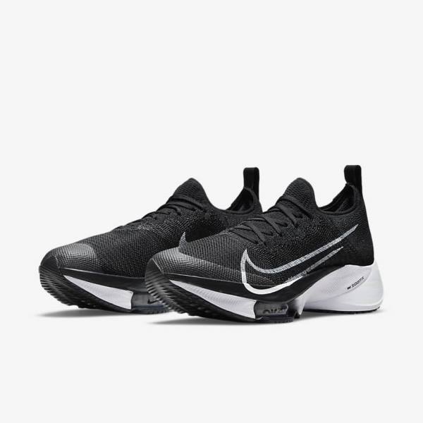 Nike Air Zoom Tempo NEXT% Maantie Naisten Juoksukengät Mustat | NK920KYO