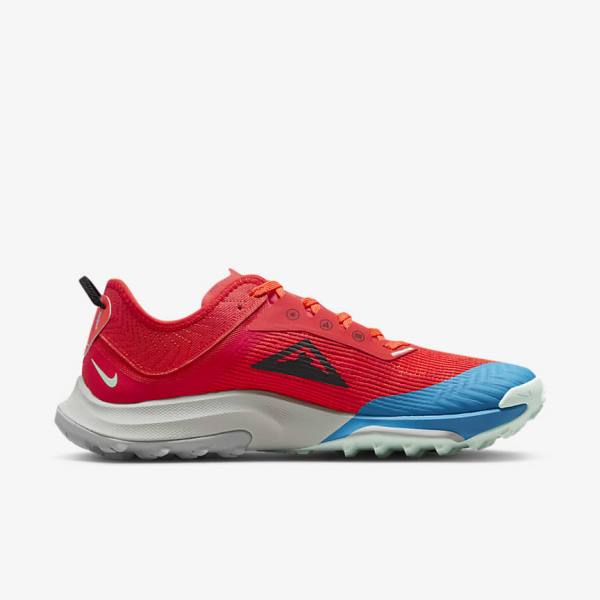 Nike Air Zoom Terra Kiger 8 Trail Miesten Juoksukengät Punainen Oranssi Sininen Mustat | NK127FAN