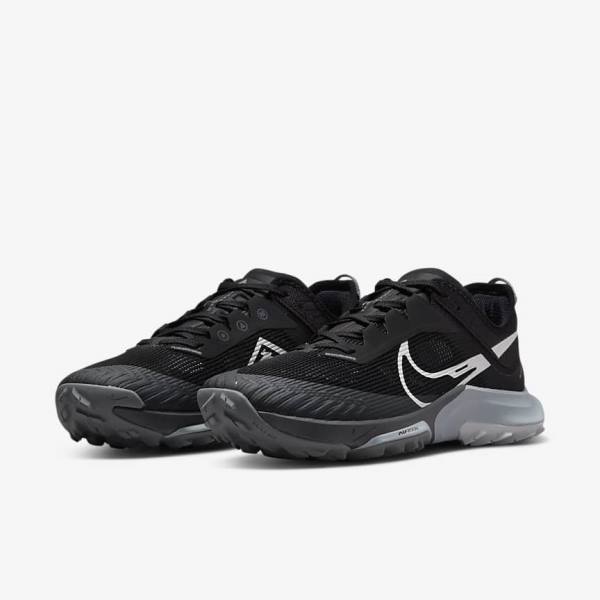 Nike Air Zoom Terra Kiger 8 Trail Miesten Juoksukengät Mustat Tummanharmaat Platina | NK837JTO