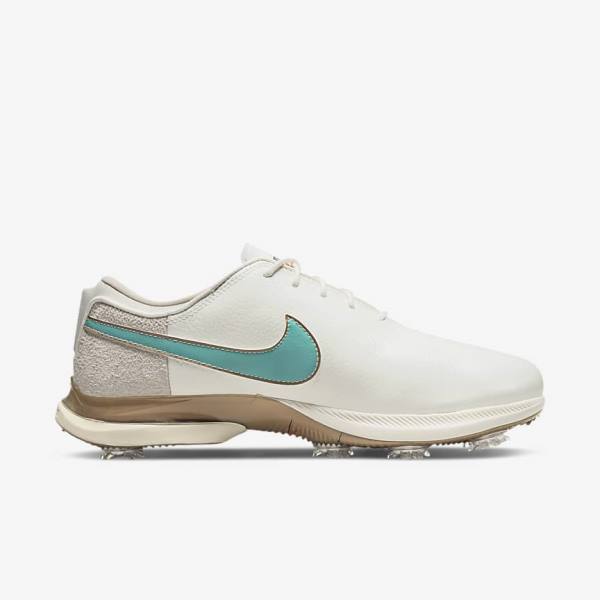 Nike Air Zoom Victory Tour 2 Naisten Golfkengät Valkoinen Vaaleanruskea Turkoosi | NK534MDB