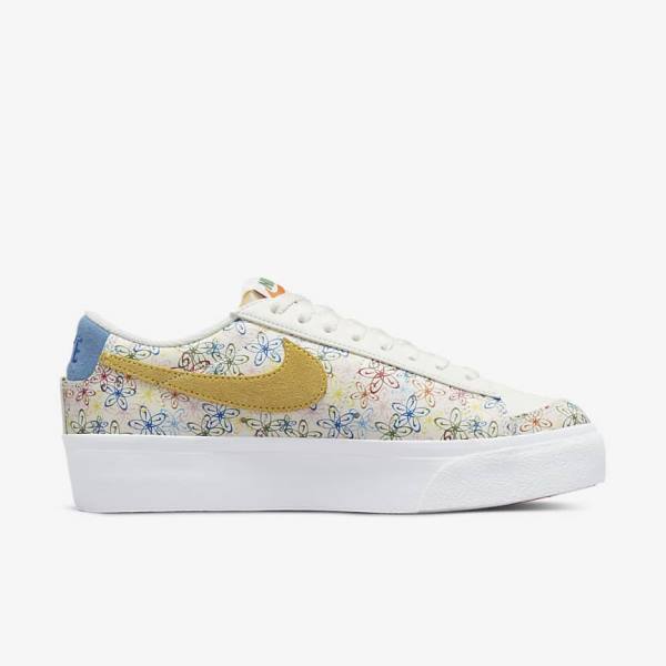 Nike Blazer Low Platform Naisten Tennarit Kuninkaallinen Sininen Sininen | NK346XTE