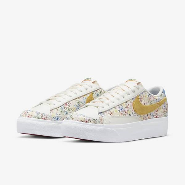 Nike Blazer Low Platform Naisten Tennarit Kuninkaallinen Sininen Sininen | NK346XTE