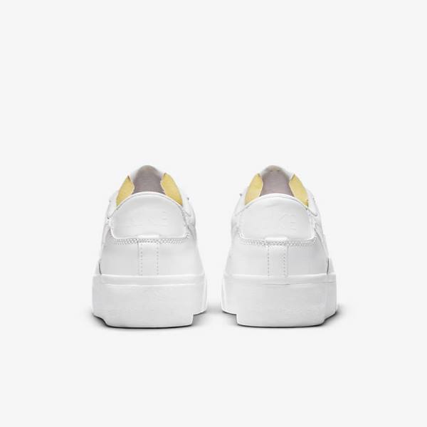 Nike Blazer Low Platform Naisten Tennarit Valkoinen | NK679ZUS