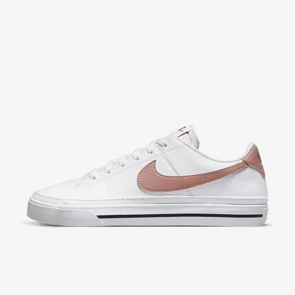 Nike Court Legacy Next Nature Naisten Tennarit Valkoinen Oranssi Mustat Pinkki | NK641HDM