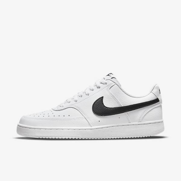 Nike Court Vision Low Next Nature Naisten Tennarit Valkoinen Mustat | NK718ETI