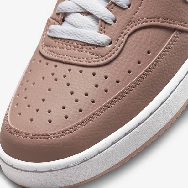 Nike Court Vision Low Next Nature Naisten Tennarit Pinkki Mustat Valkoinen | NK756TRD