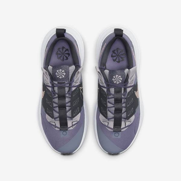 Nike Crater Impact Older Lasten Juoksukengät Violetit Harmaat Metal Punainen Ruskea | NK216IFZ