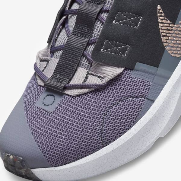 Nike Crater Impact Older Lasten Juoksukengät Violetit Harmaat Metal Punainen Ruskea | NK216IFZ