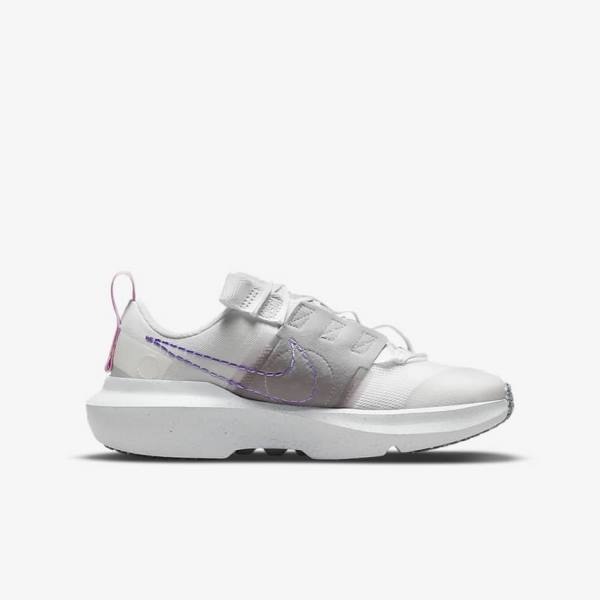 Nike Crater Impact Older Lasten Tennarit Valkoinen Harmaat Pinkki Violetit | NK934YHN