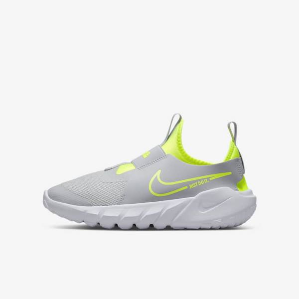 Nike Flex Runner 2 Older Maantie Lasten Juoksukengät Harmaat Sininen | NK362URZ