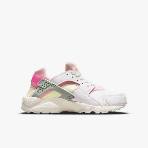 Nike Huarache Run Older Lasten Tennarit Valkoinen | NK182LUT