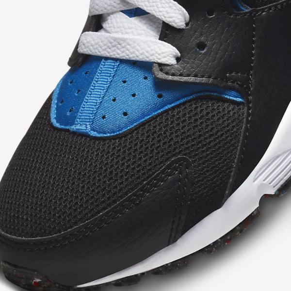 Nike Huarache Run Older Lasten Tennarit Mustat Vaaleansininen Pinkki Minttu | NK601WSC