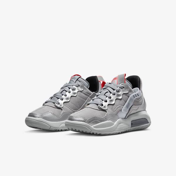 Nike Jordan MA2 Older Lasten Jordan Kengät Harmaat Metal Hopea Platina Mustat | NK781CZY