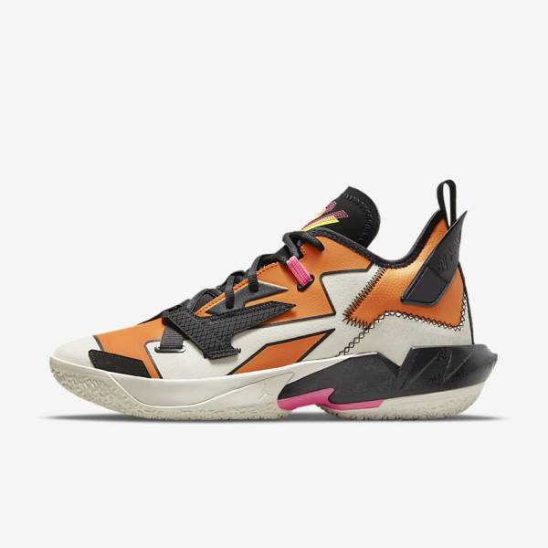 Nike Jordan Why Not Zer0.4 Miesten Koripallokengät Valkoinen Oranssi Mustat | NK548DLM