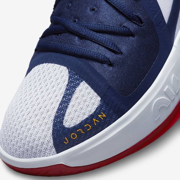 Nike Jordan Zoom Separate Miesten Jordan Kengät Laivastonsininen Valkoinen Punainen Kultaiset | NK657NFA