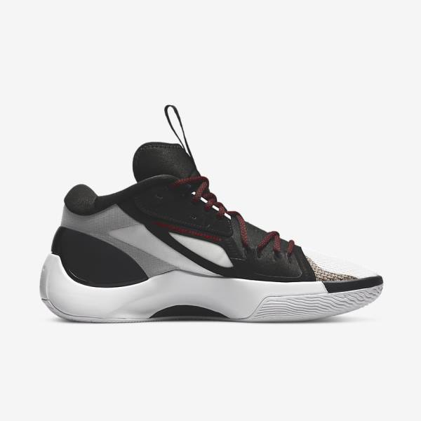 Nike Jordan Zoom Separate Miesten Koripallokengät Mustat Valkoinen Sininen Harmaat Punainen | NK127XSE