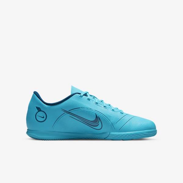 Nike Jr. Mercurial Vapor 14 Club IC Older Indoor Court Lasten Jalkapallokengät Sininen Oranssi | NK349LSH